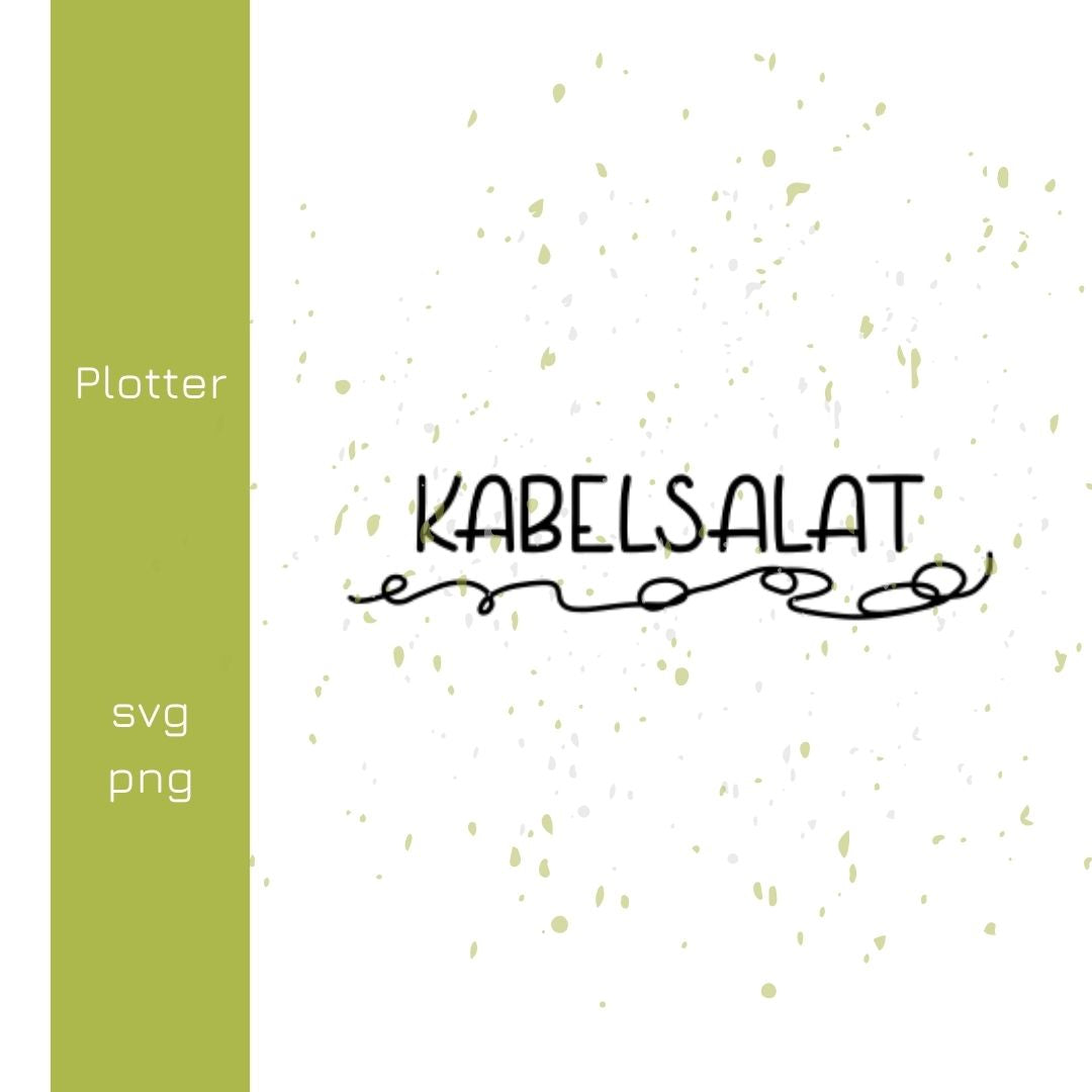 Kabelsalat - Plotterdatei