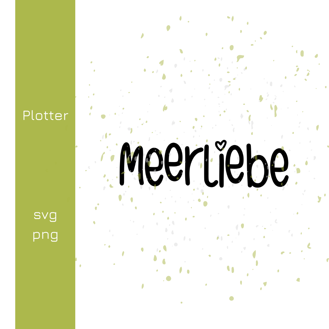 Meerliebe - Freebie Plotterdatei