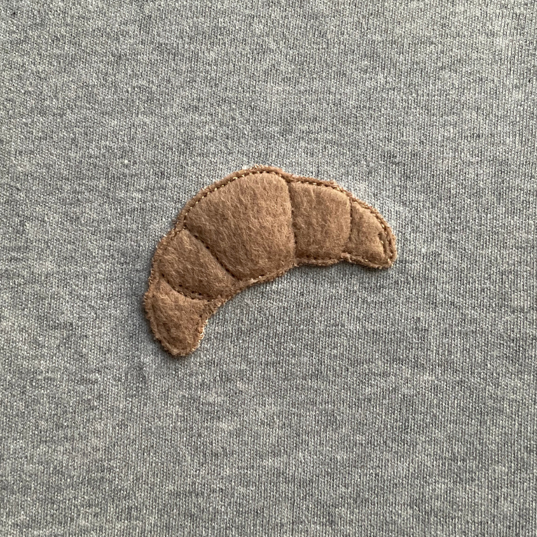 Croissant - Doodle Stickdatei
