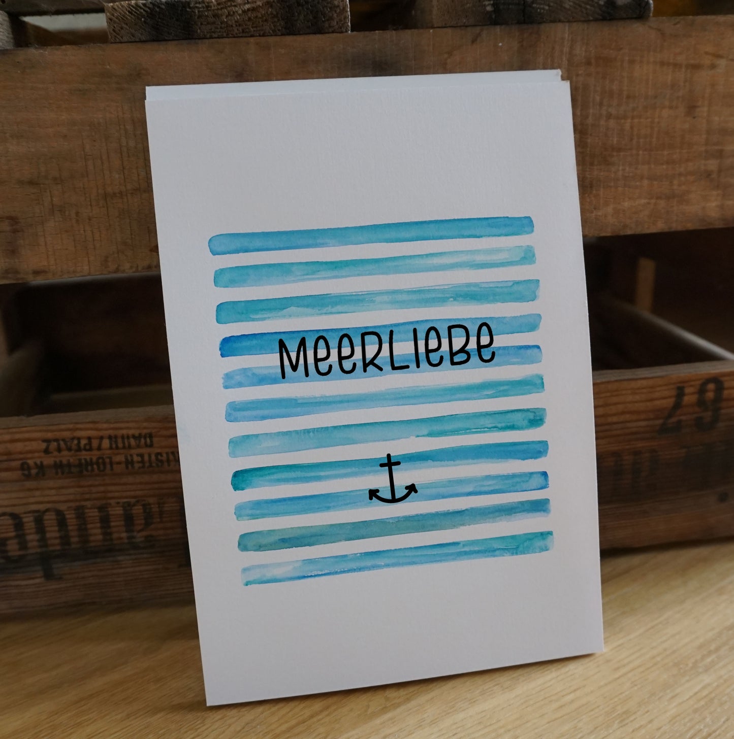 Anker Meerliebe maritim - Plotterdatei
